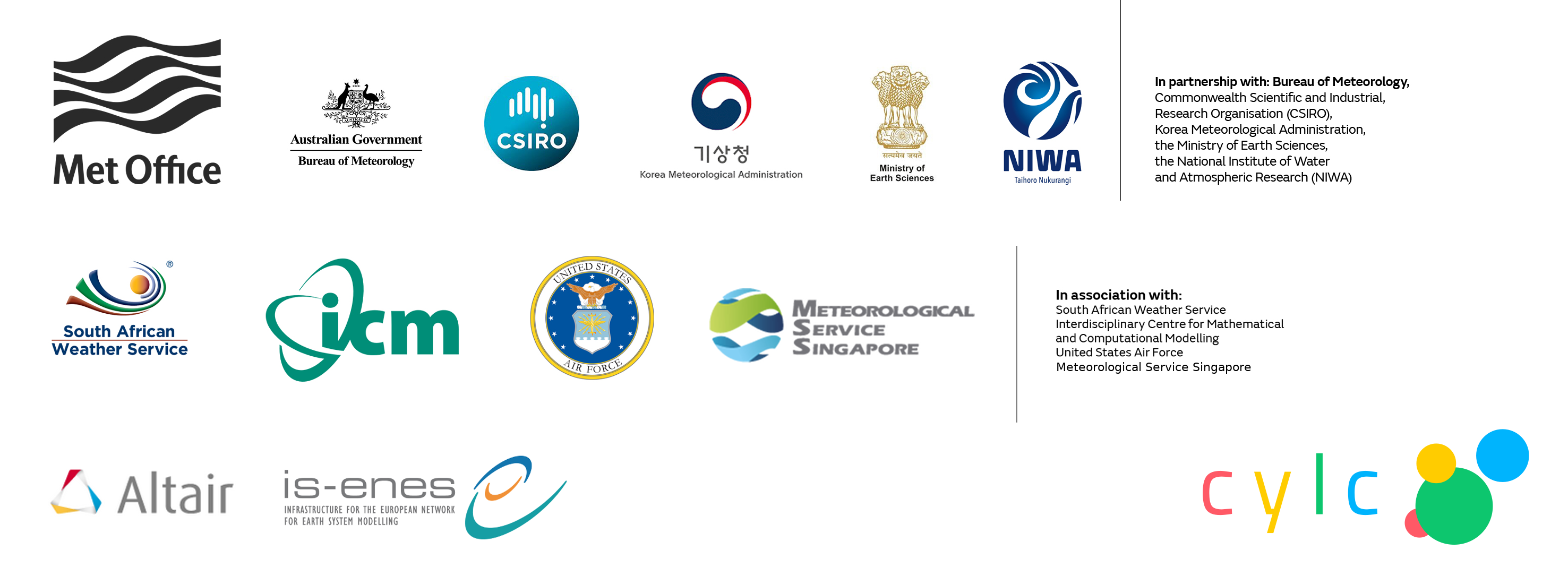 Cylc Workshop 2020 Logos